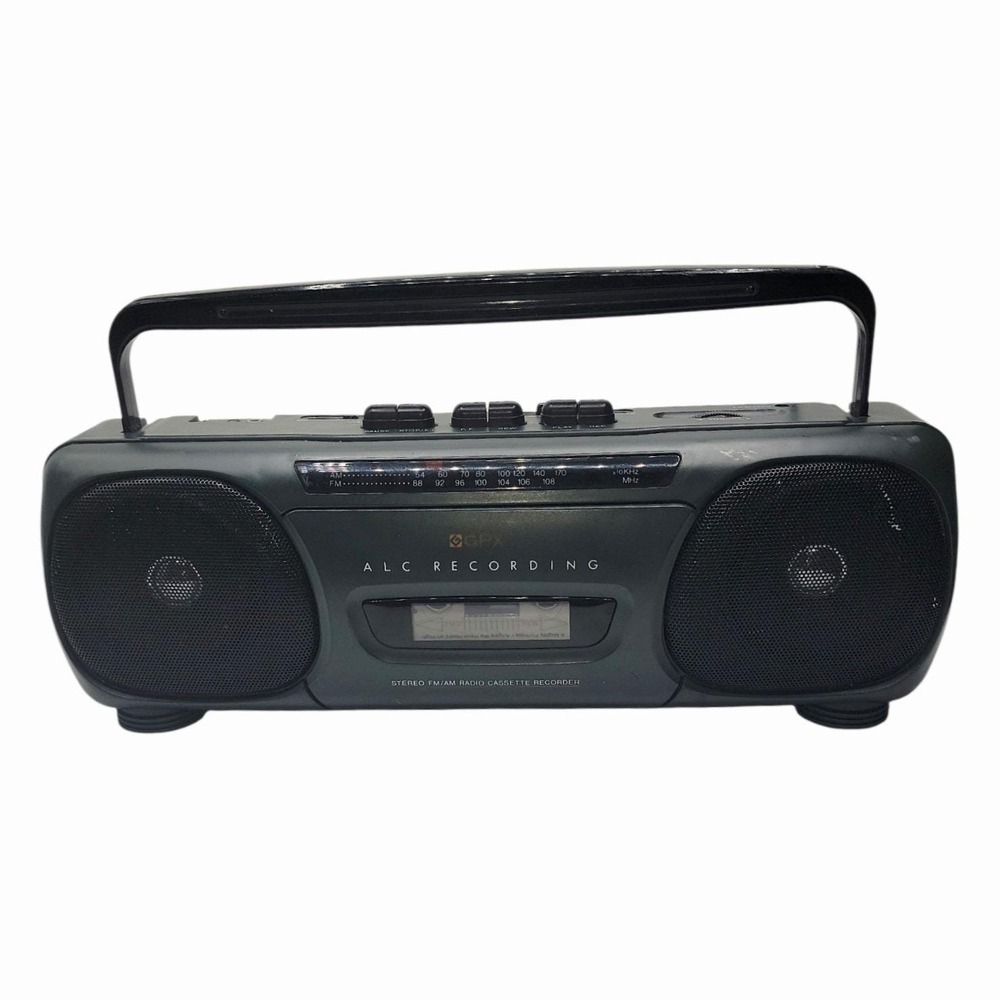 Gran Prix C820 AM/FM Radio Cassette Player Recorder Portable Boombox Tested